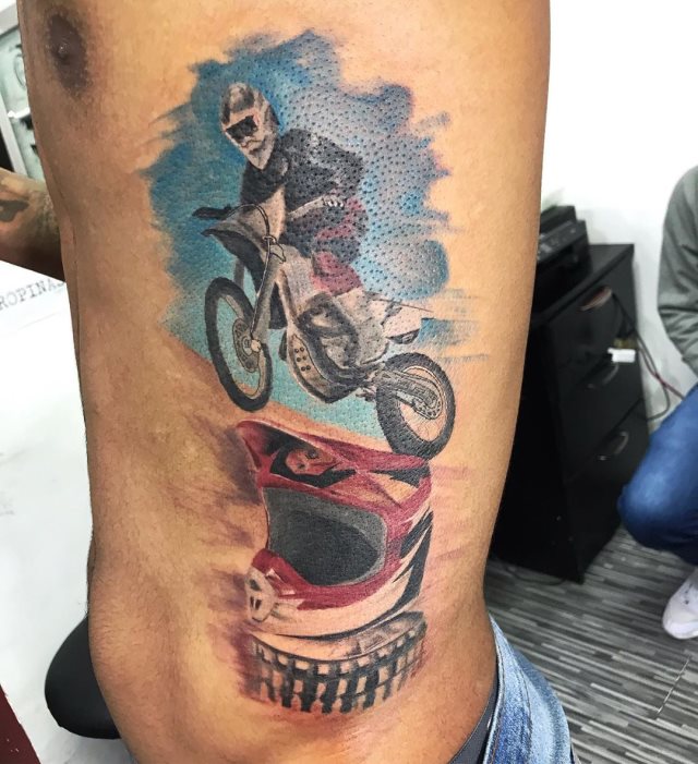 tattoo motocross 111