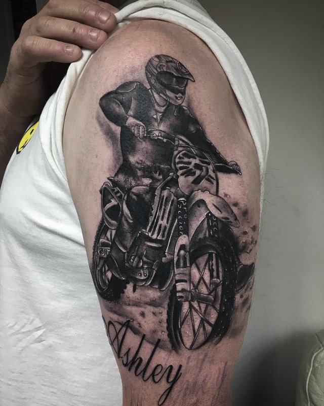 tattoo motocross 139