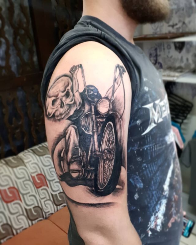 tattoo motocross 140