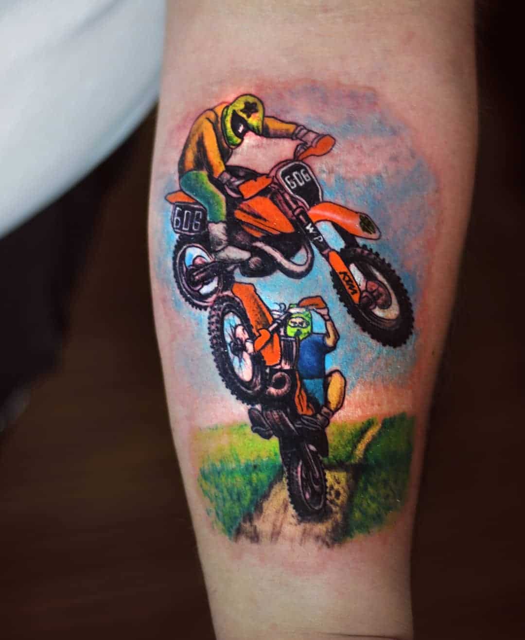 tattoo motocross 32