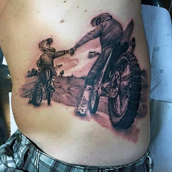tattoo motocross 58