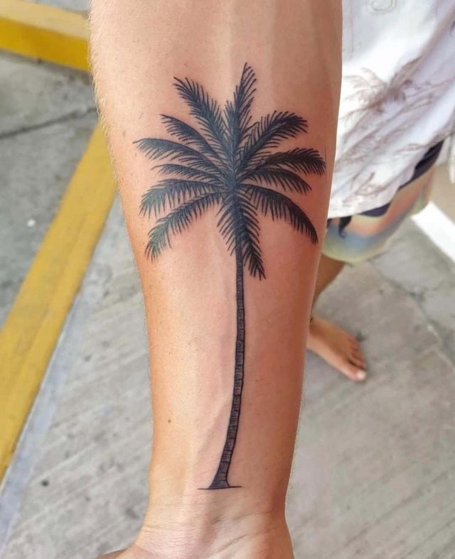 tattoo palmera 06