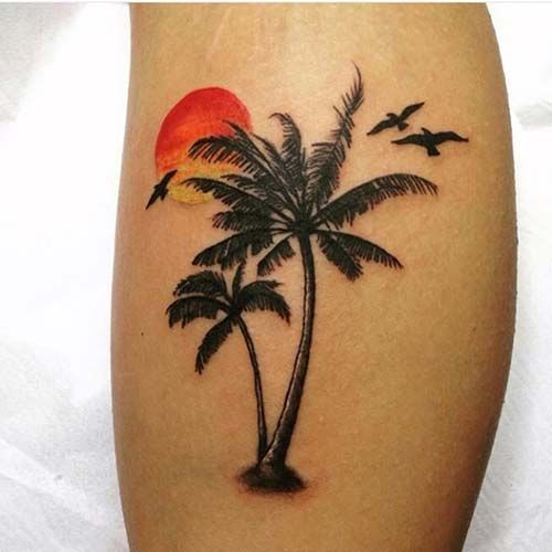 tattoo palmera 112