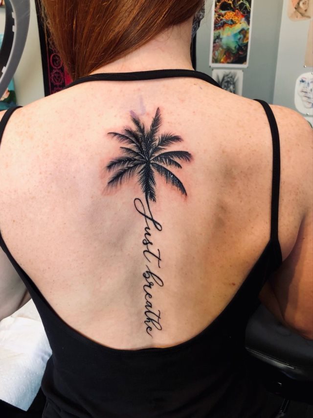 tattoo palmera 144