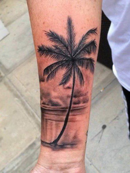 tattoo palmera 166