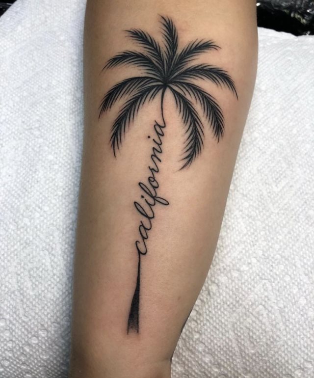 tattoo palmera 189