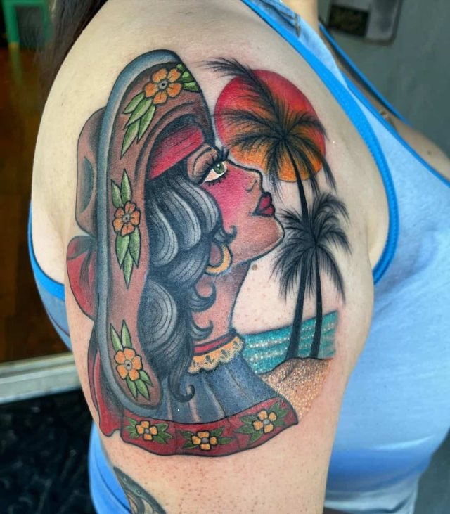tattoo palmera 20