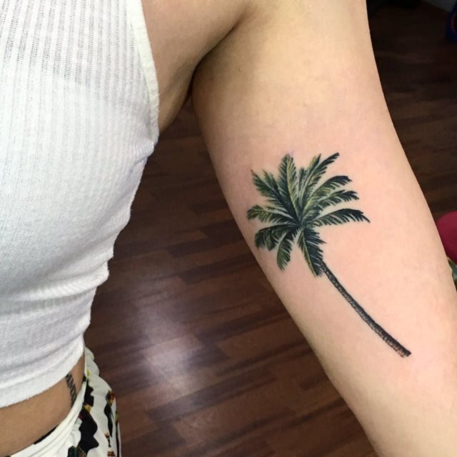 tattoo palmera 29