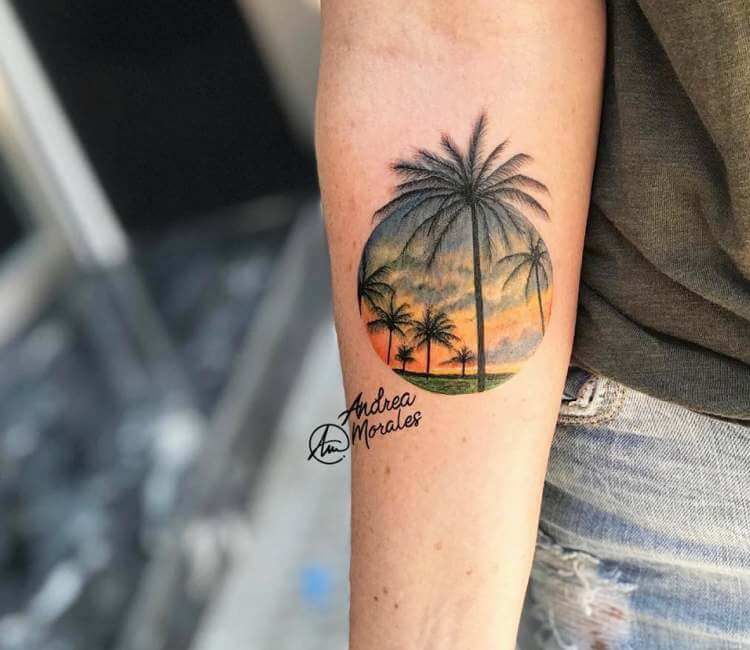 tattoo palmera 71