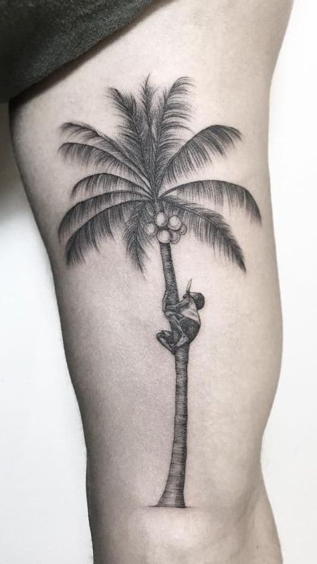 tattoo palmera 74