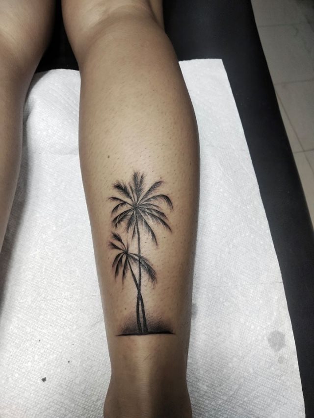 tattoo palmera 80
