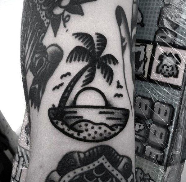 tattoo palmera 96