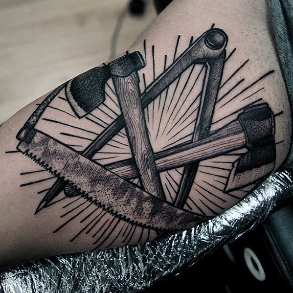 tattoo para carpintero 10