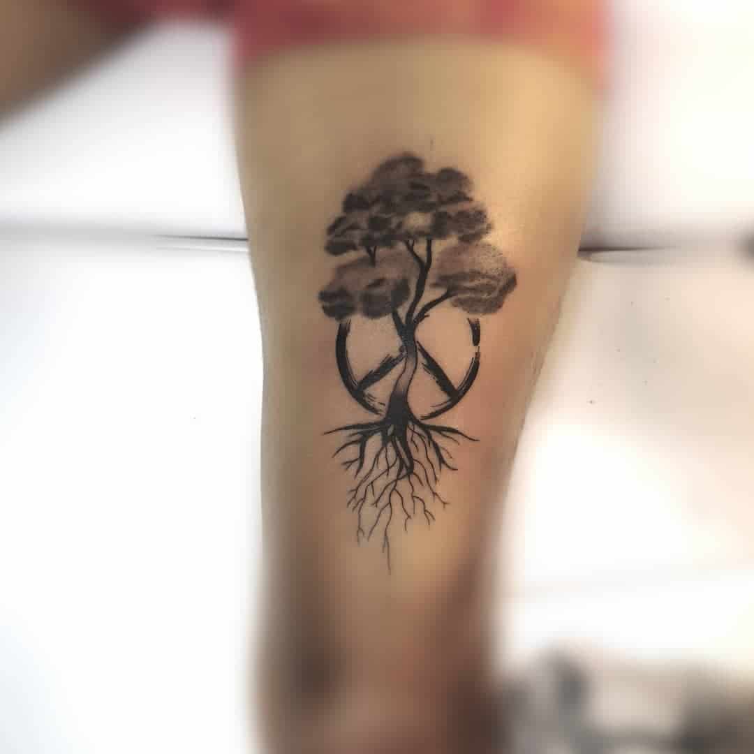 tattoo simbolo paz 13