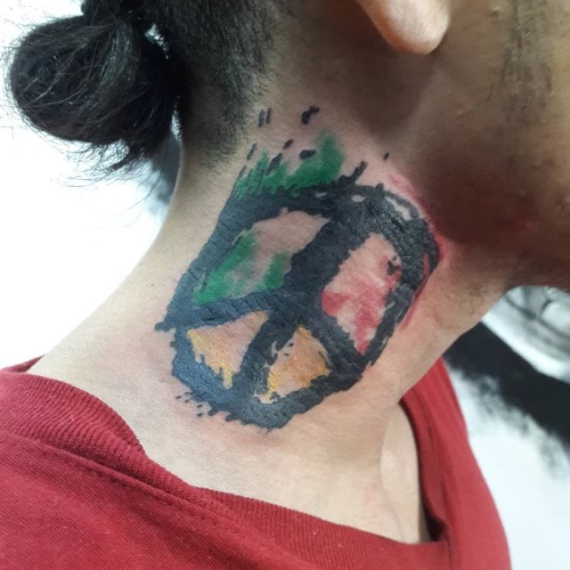 tattoo simbolo paz 38
