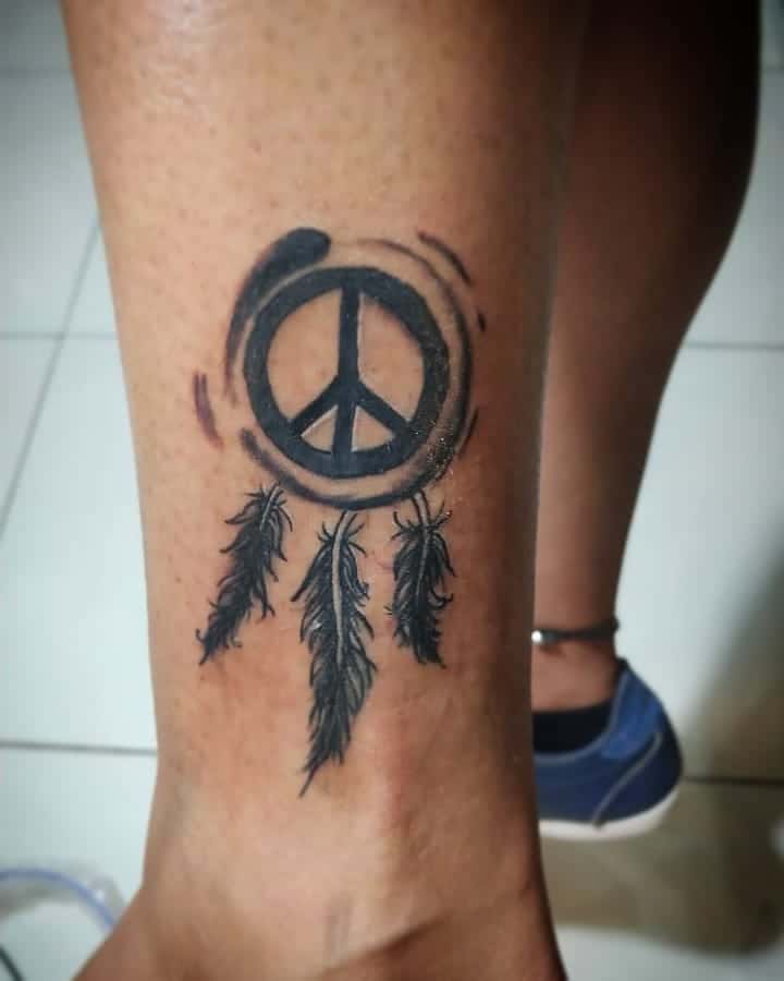 tattoo simbolo paz 56