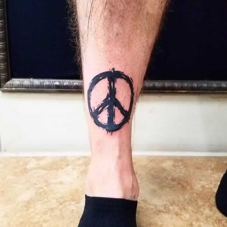 tattoo simbolo paz 57