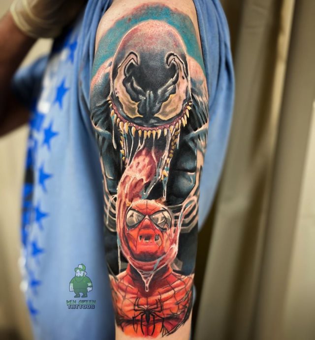 tattoo spiderman 04