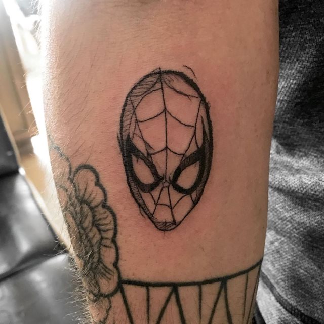 tattoo spiderman 10