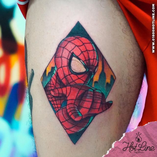 tattoo spiderman 106
