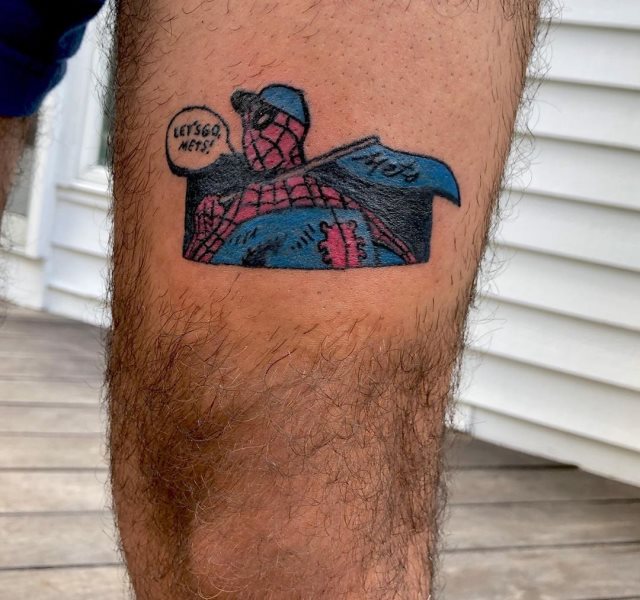 tattoo spiderman 111
