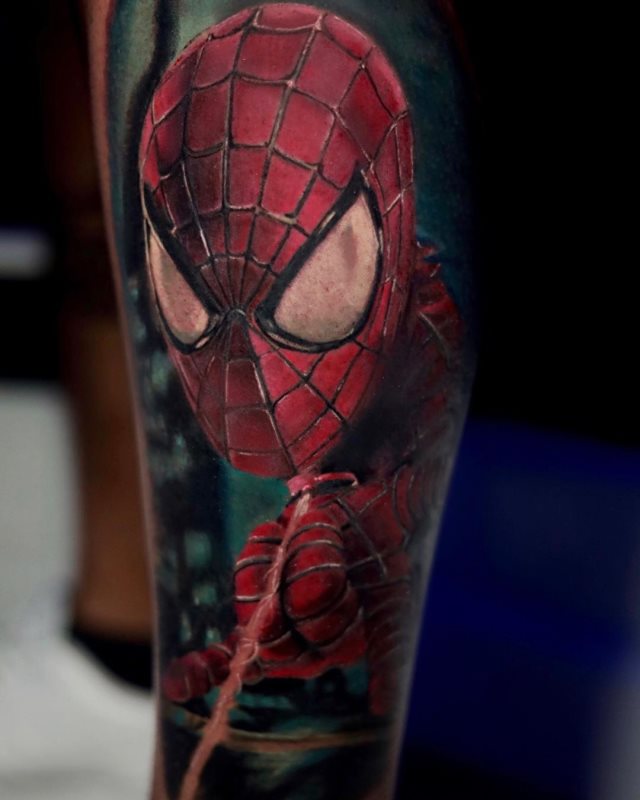 tattoo spiderman 133