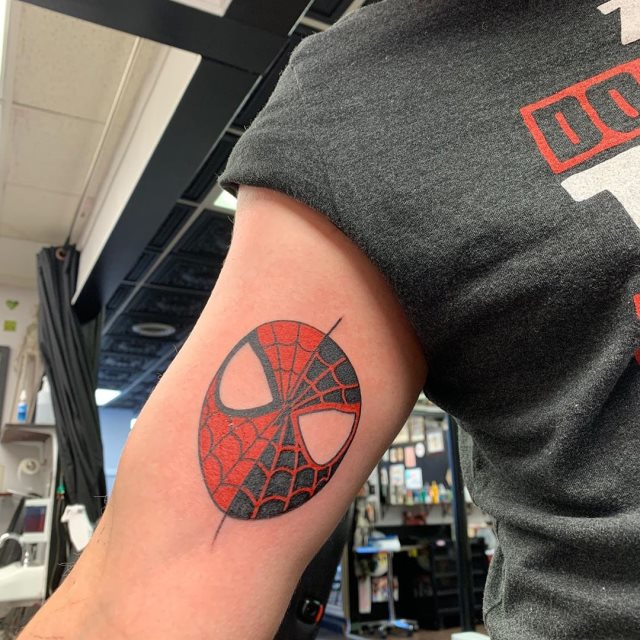 tattoo spiderman 136