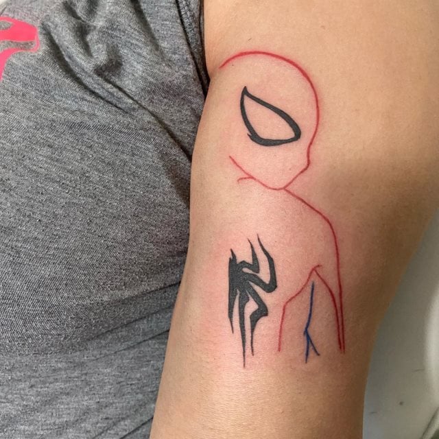 tattoo spiderman 141