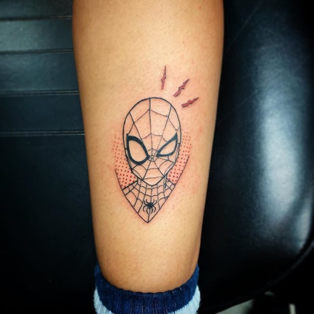 tattoo spiderman 142
