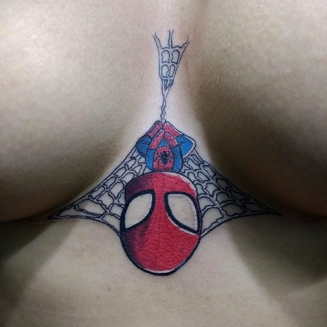 tattoo spiderman 143