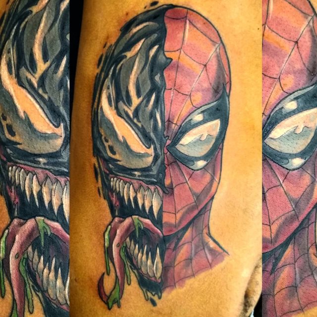 tattoo spiderman 144