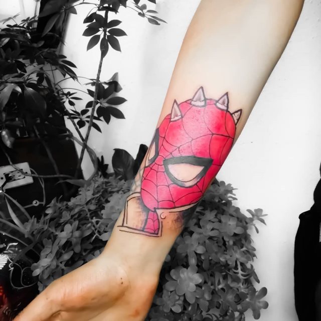 tattoo spiderman 145