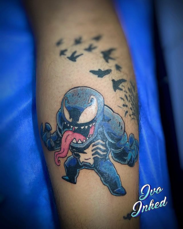 tattoo spiderman 18