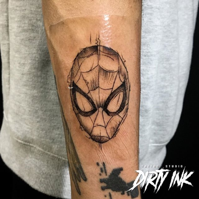 tattoo spiderman 30