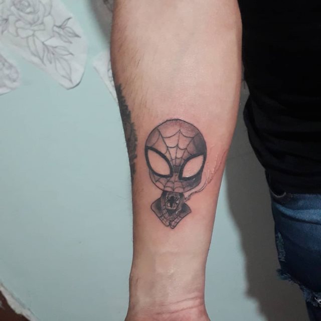 tattoo spiderman 66