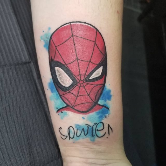 tattoo spiderman 67