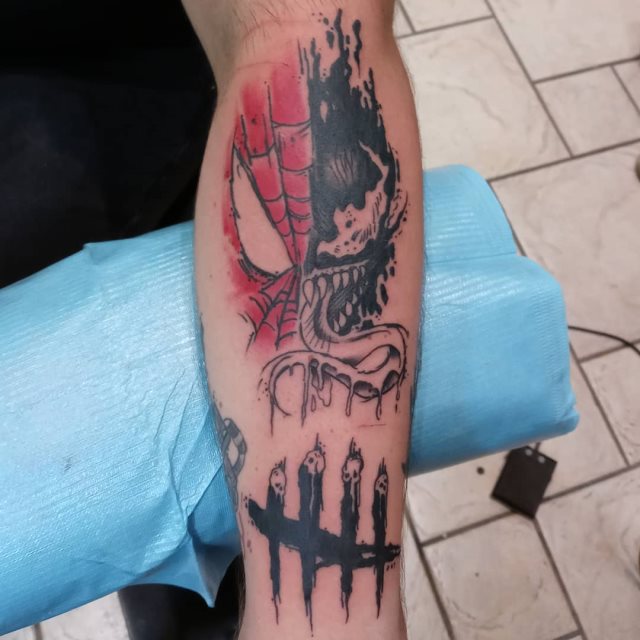 tattoo spiderman 68
