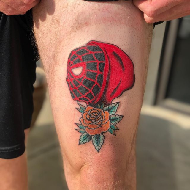tattoo spiderman 72