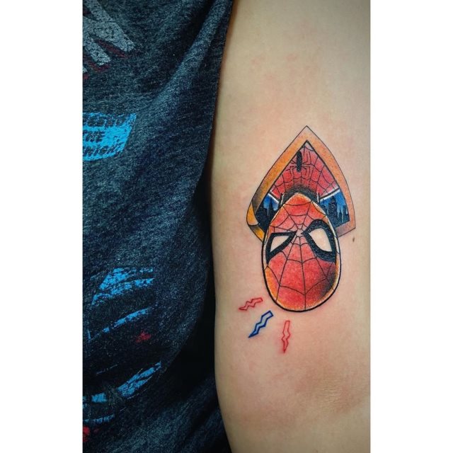tattoo spiderman 79