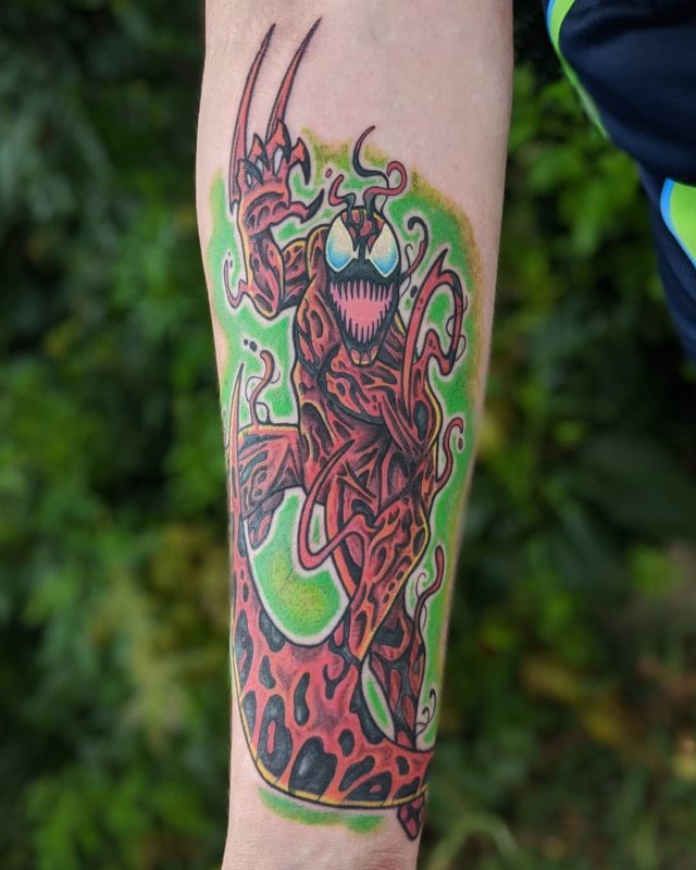 tattoo spiderman 80