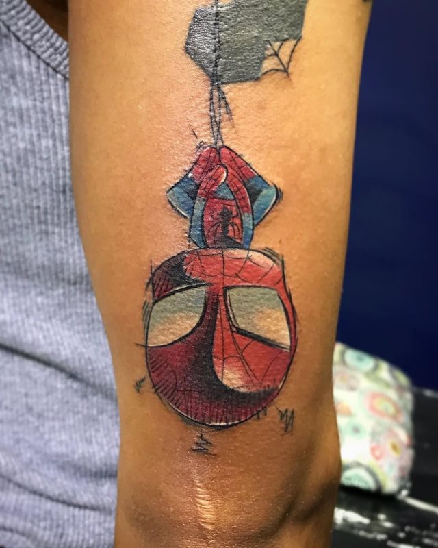 tattoo spiderman 81