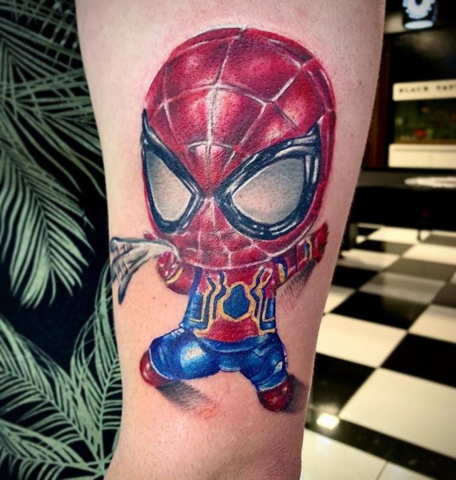 tattoo spiderman 87