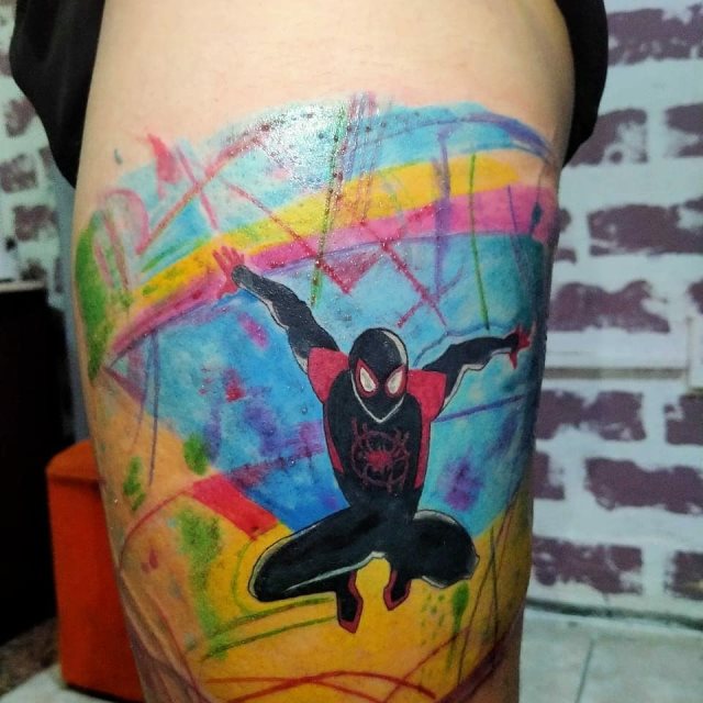 tattoo spiderman 88