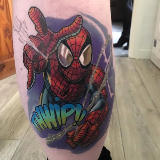 tattoo spiderman 97