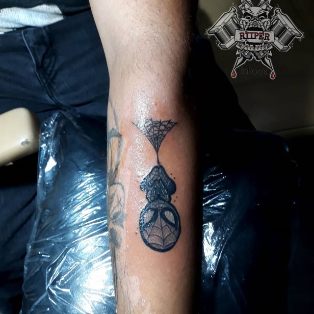 tattoo spiderman 98