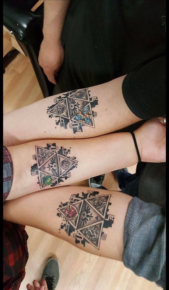 Tatuajes de la Trifuerza (The Legend of Zelda)