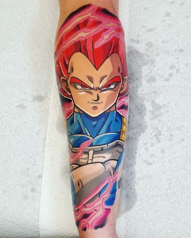 tattoo vegeta dragon ball 118