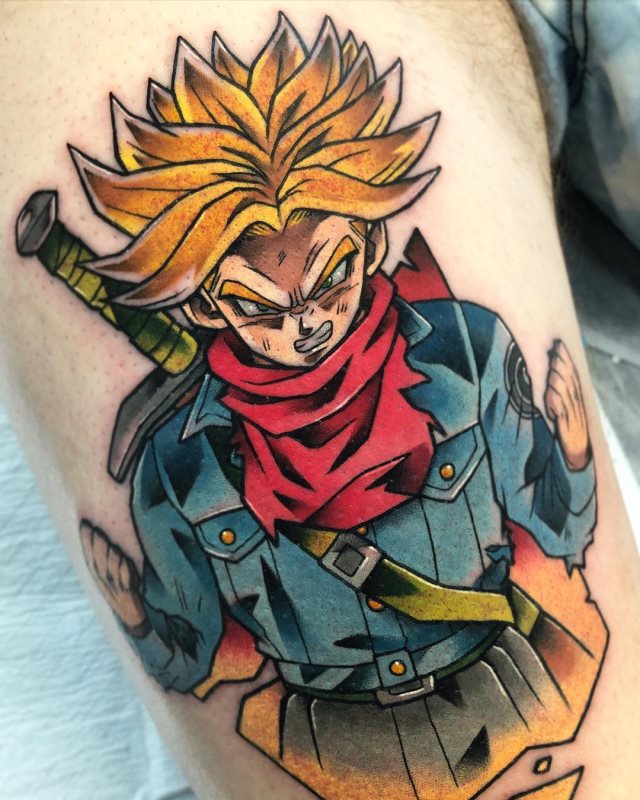 tattoo vegeta dragon ball 121