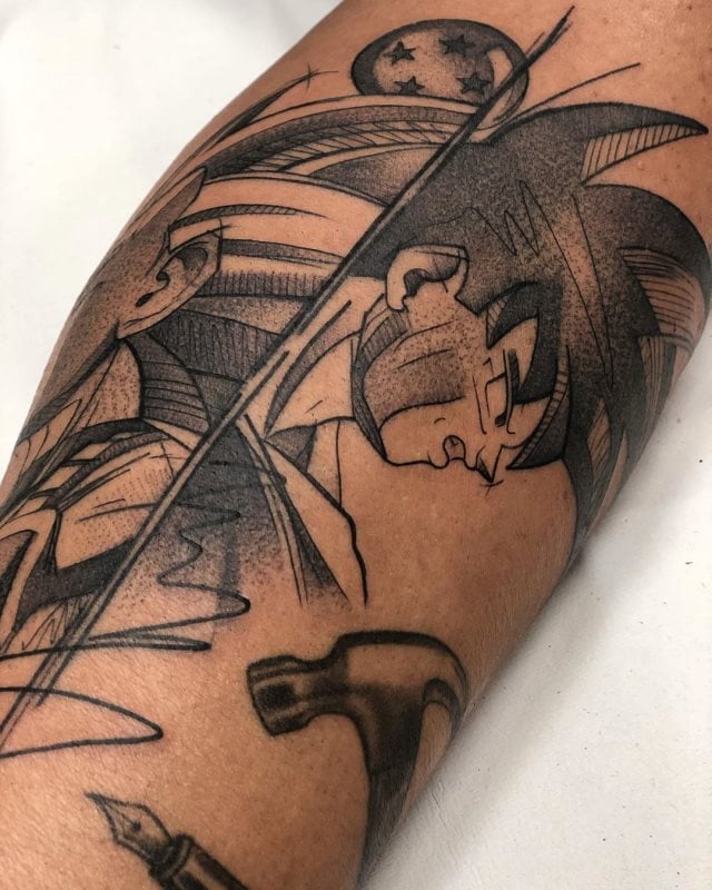 tattoo vegeta dragon ball 122