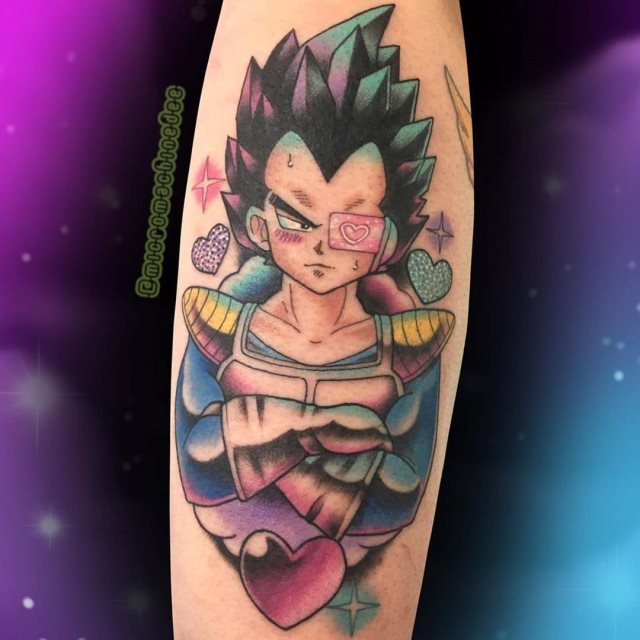 tattoo vegeta dragon ball 22